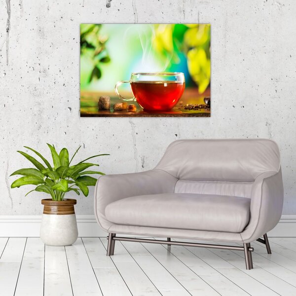 Slika - Mrtva priroda s čajem (70x50 cm)