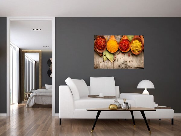 Slika - Začini na drvetu (90x60 cm)