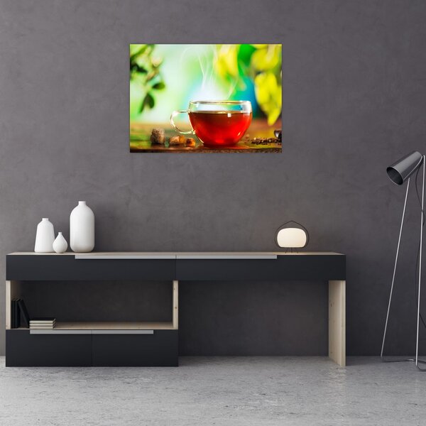Slika - Mrtva priroda s čajem (70x50 cm)
