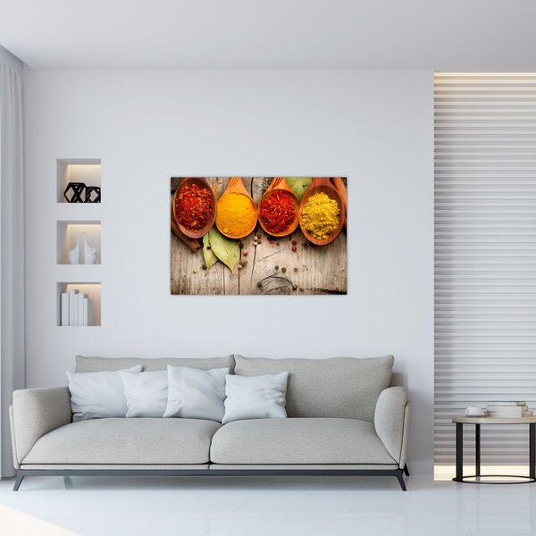 Slika - Začini na drvetu (90x60 cm)