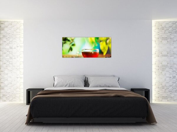 Slika - Mrtva priroda s čajem (120x50 cm)