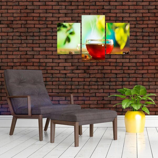 Slika - Mrtva priroda s čajem (90x60 cm)