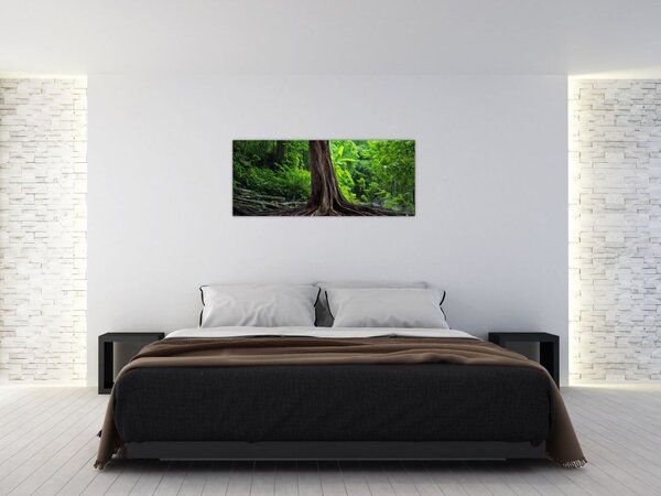 Slika - Staro drvo s korijenjem (120x50 cm)