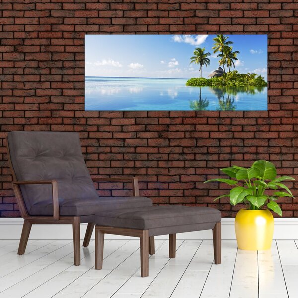 Slika - Tropski otok (120x50 cm)