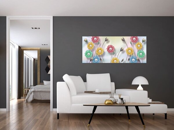 Slika - Šarena livada (120x50 cm)
