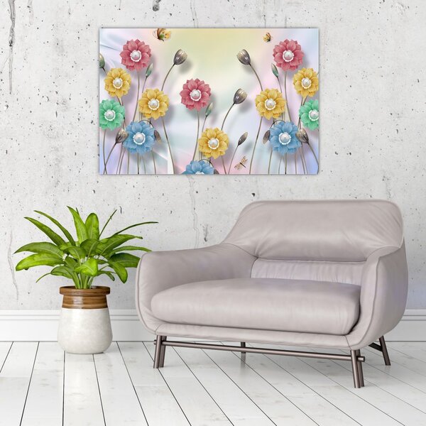 Slika - Šarena livada (90x60 cm)