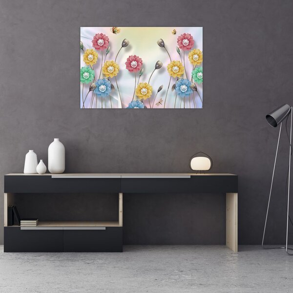 Slika - Šarena livada (90x60 cm)