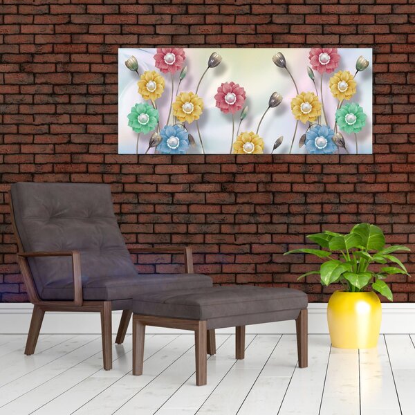 Slika - Šarena livada (120x50 cm)
