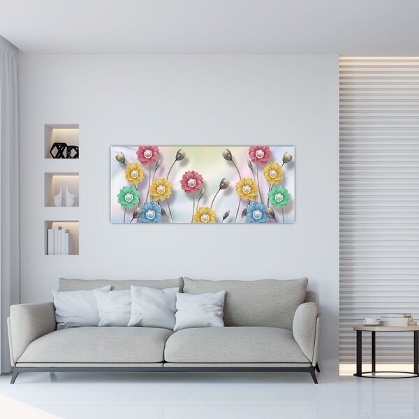 Slika - Šarena livada (120x50 cm)