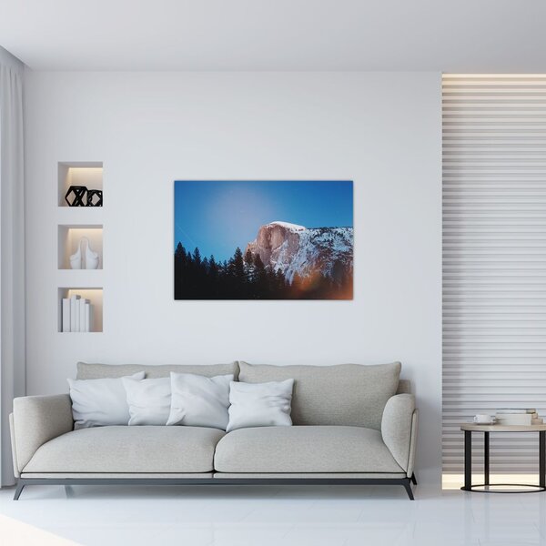 Slika - Noćni planinski vrh (90x60 cm)