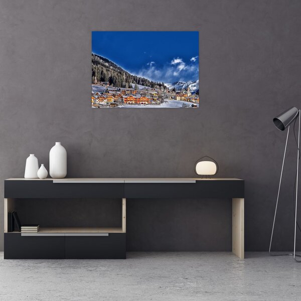 Slika - Planinski grad (70x50 cm)