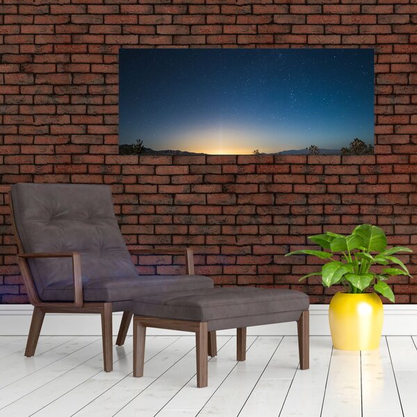 Slika - Noćno nebo iznad ceste (120x50 cm)