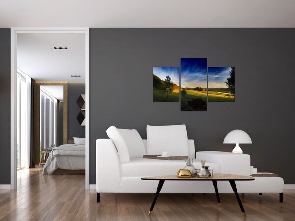 Slika - Planinska livada (90x60 cm)