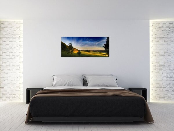 Slika - Planinska livada (120x50 cm)
