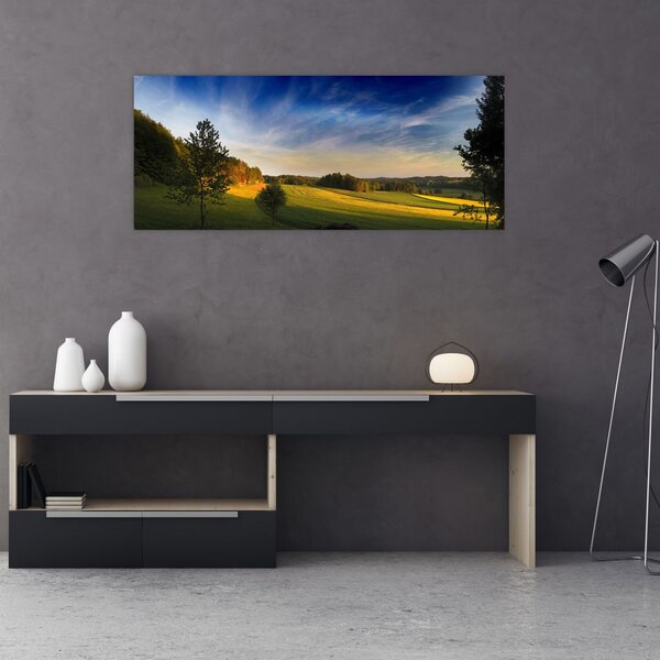Slika - Planinska livada (120x50 cm)