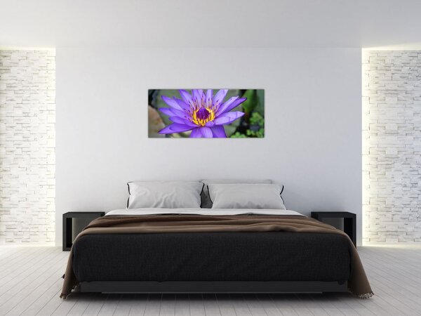 Slika - Ljubičasti cvijet (120x50 cm)