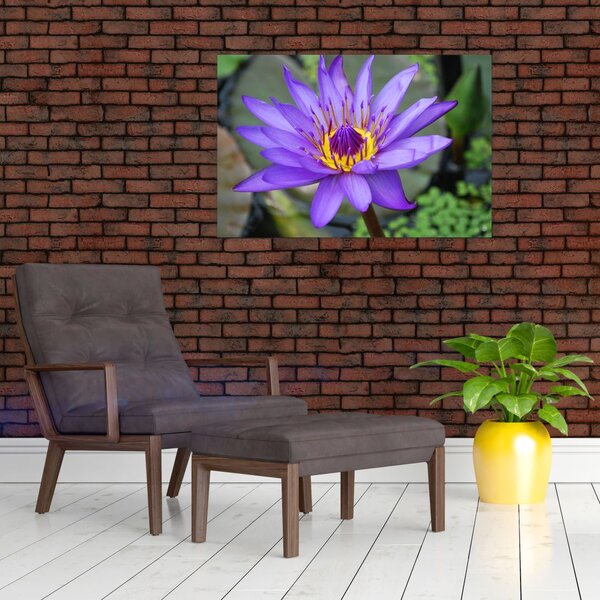 Slika - Ljubičasti cvijet (90x60 cm)