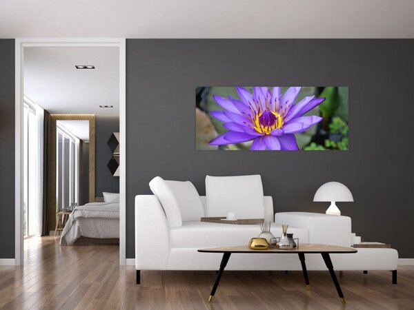 Slika - Ljubičasti cvijet (120x50 cm)