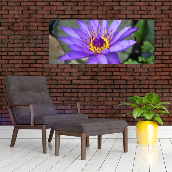 Slika - Ljubičasti cvijet (120x50 cm)