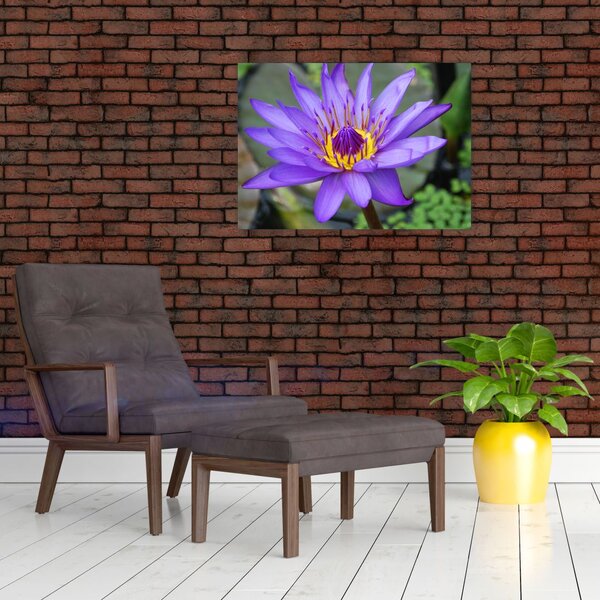 Slika - Ljubičasti cvijet (70x50 cm)