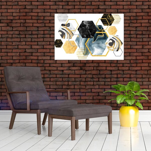 Slika Poligoni (90x60 cm)