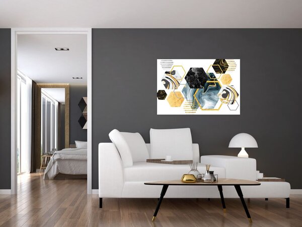 Slika Poligoni (90x60 cm)