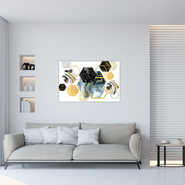 Slika Poligoni (90x60 cm)