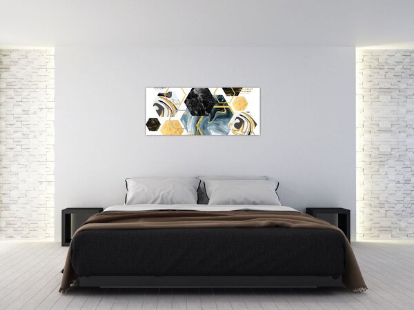 Slika Poligoni (120x50 cm)