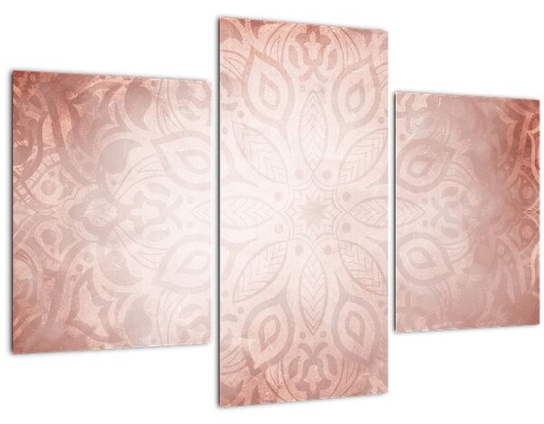 Slika - Ružičasta mandala (90x60 cm)