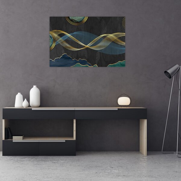 Slika - Apstrakcija (90x60 cm)