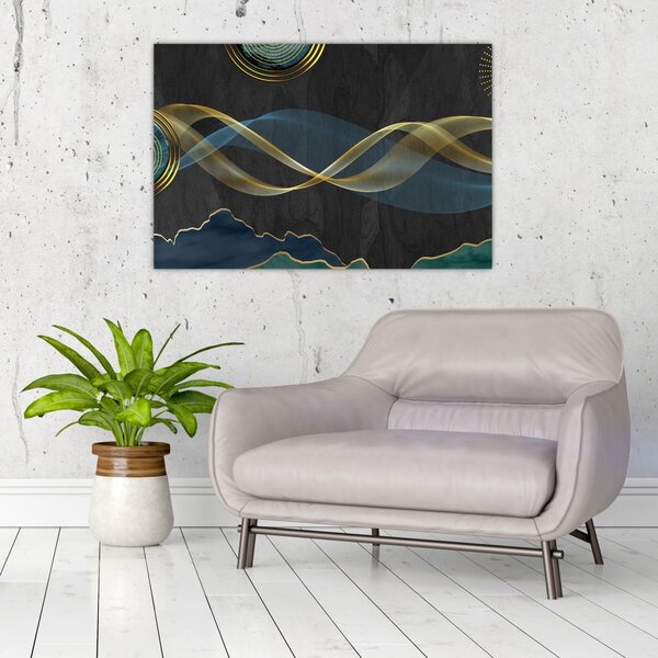Slika - Apstrakcija (90x60 cm)