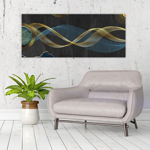 Slika - Apstrakcija (120x50 cm)