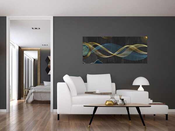 Slika - Apstrakcija (120x50 cm)