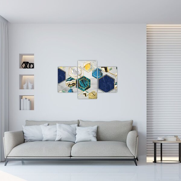 Slika - Mramorna kompozicija (90x60 cm)