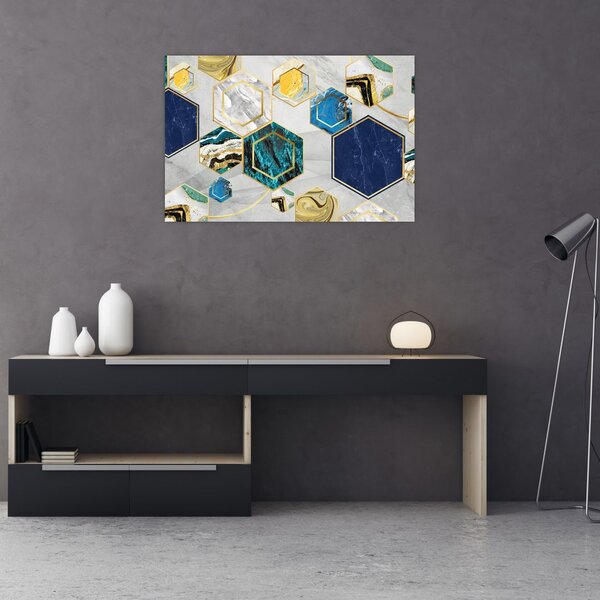 Slika - Mramorna kompozicija (90x60 cm)