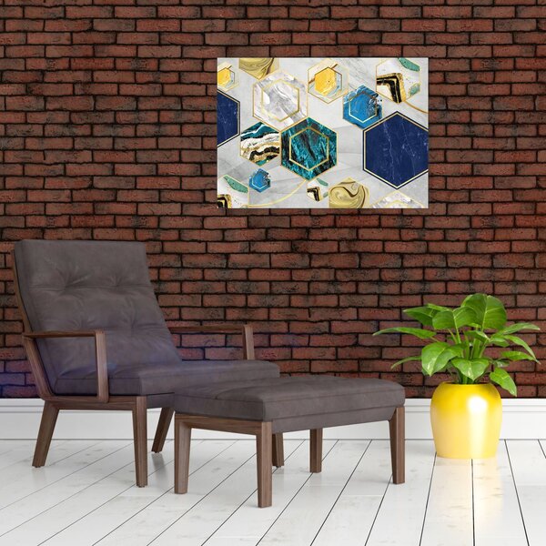 Slika - Mramorna kompozicija (70x50 cm)
