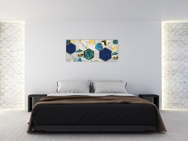 Slika - Mramorna kompozicija (120x50 cm)