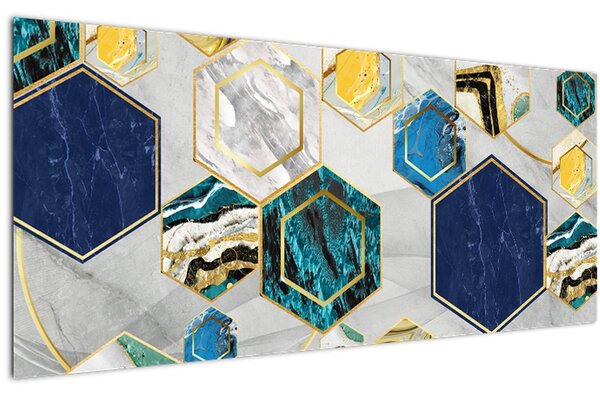 Slika - Mramorna kompozicija (120x50 cm)