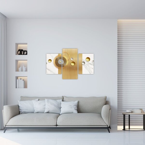 Slika - Biseri na mramoru (90x60 cm)