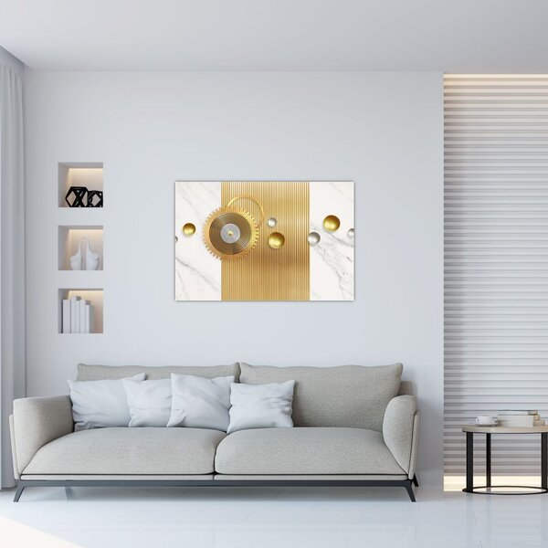 Slika - Biseri na mramoru (90x60 cm)