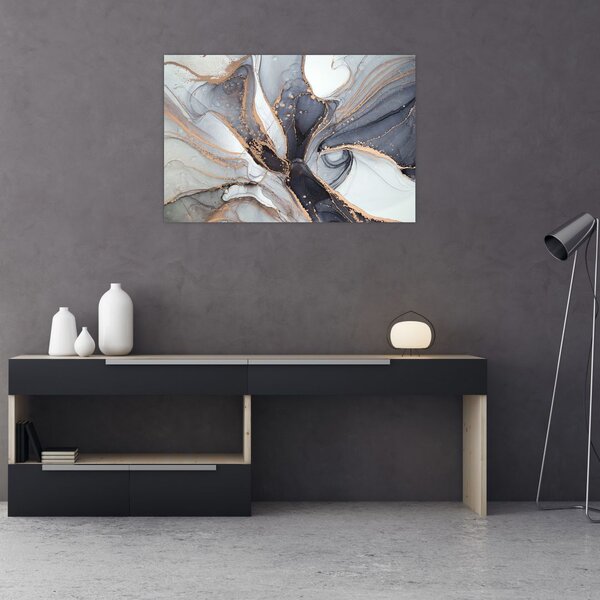 Slika - Sivi mramor (90x60 cm)