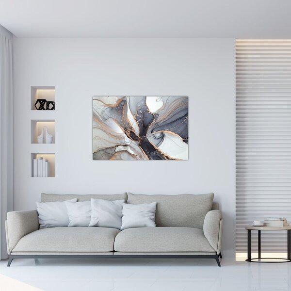 Slika - Sivi mramor (90x60 cm)