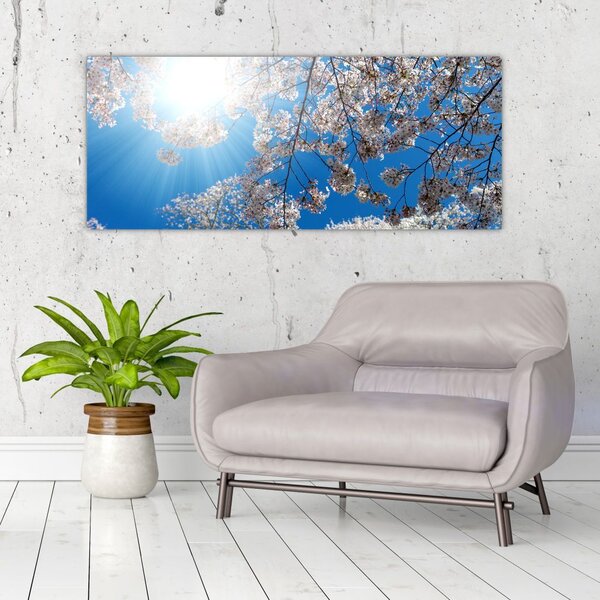 Slika - Cvjetovi trešnje (120x50 cm)