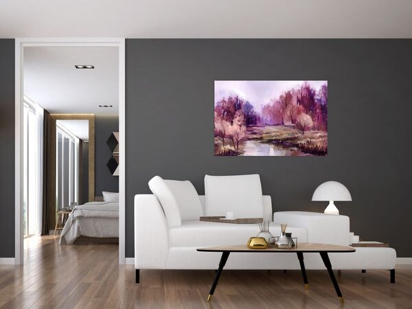 Slika - Jesenski pejzaž (90x60 cm)