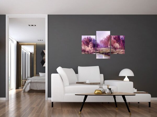 Slika - Jesenski pejzaž (90x60 cm)