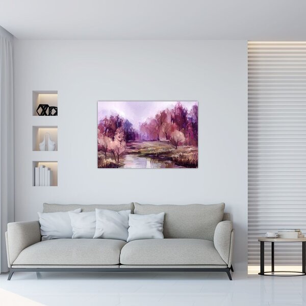 Slika - Jesenski pejzaž (90x60 cm)