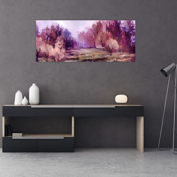 Slika - Jesenski pejzaž (120x50 cm)