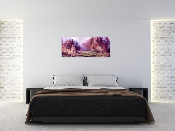 Slika - Jesenski pejzaž (120x50 cm)