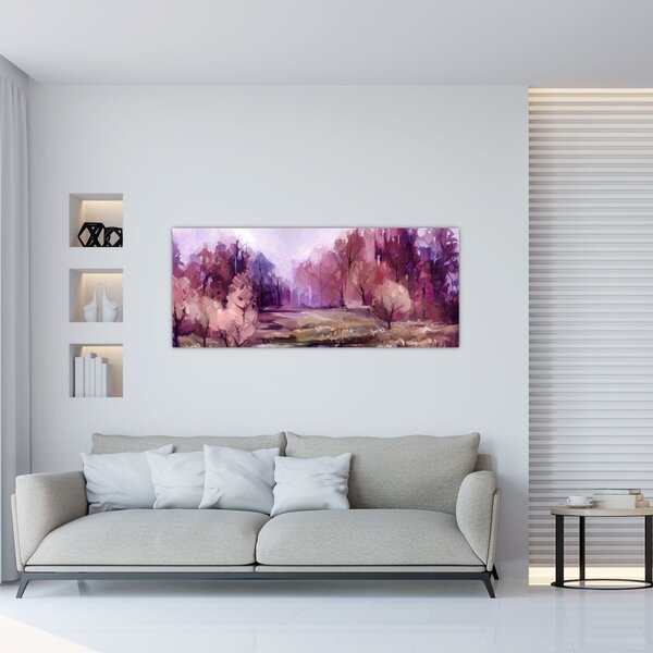 Slika - Jesenski pejzaž (120x50 cm)