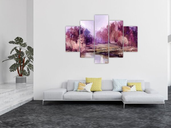 Slika - Jesenski pejzaž (150x105 cm)